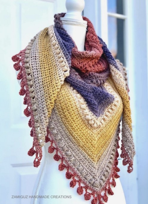 Crochet a Beautiful Shawl