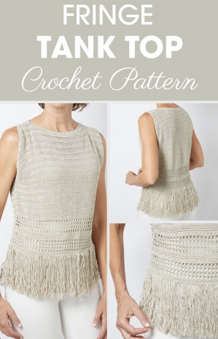 Create the Perfect Chic and Comfy Summer Tank Top with This Easy Crochet Pattern Create the Perfect Chic and Comfy Summer Tank Top with This Easy Crochet Pattern