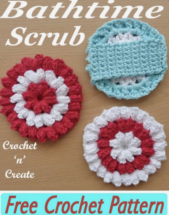 Crochet a Bathtime Scrub