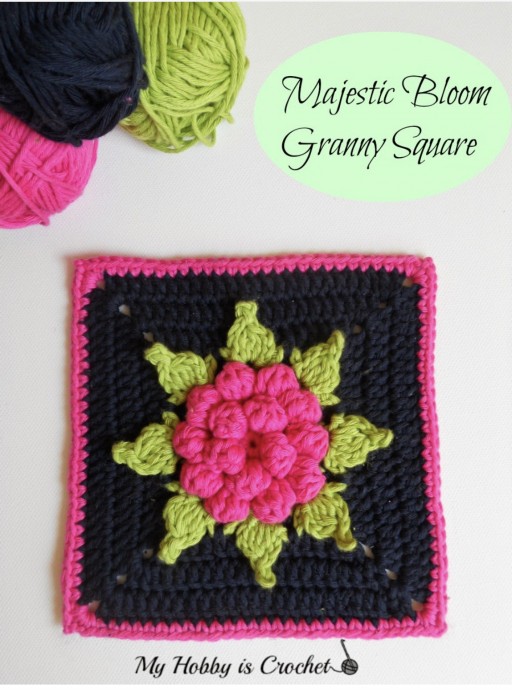Create Stunning Home Decor with the Majestic Bloom Granny Square Crochet Pattern