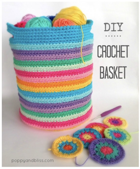 DIY Crochet Basket