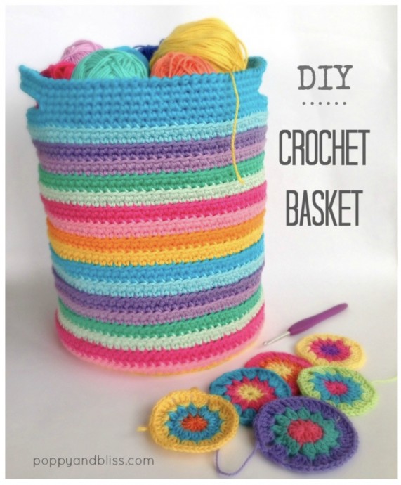 Celebrate Your Creativity with This Free Crochet Basket Tutorial for Yarn and More Celebrate Your Creativity with This Free Crochet Basket Tutorial for Yarn and More
