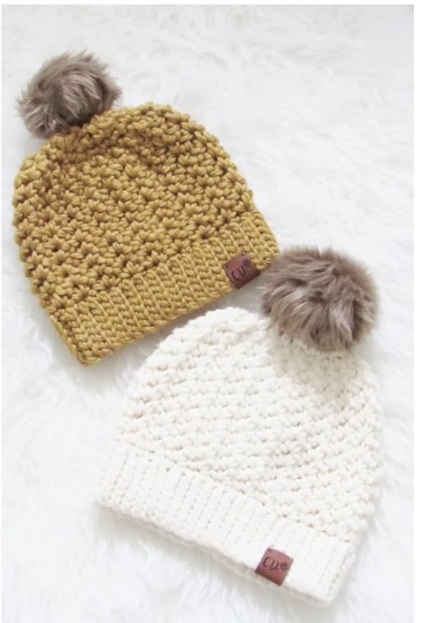 How to Crochet a Quick Beanie