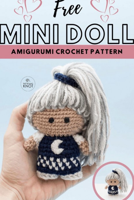 Beautiful Amigurumi Doll