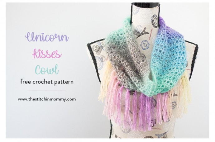 Crochet Unicorn Kisses Cowl: Easy and Quick Guide for Fashionable Accessories