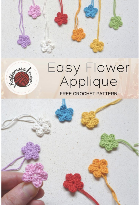 Super Easy Flower Appliqué