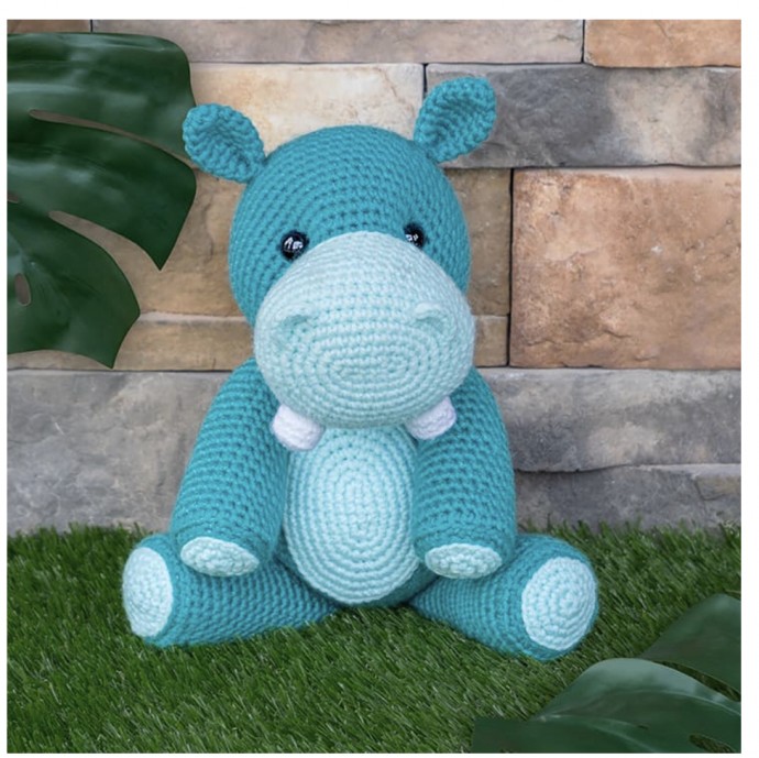 DIY Amigurumi Hippo