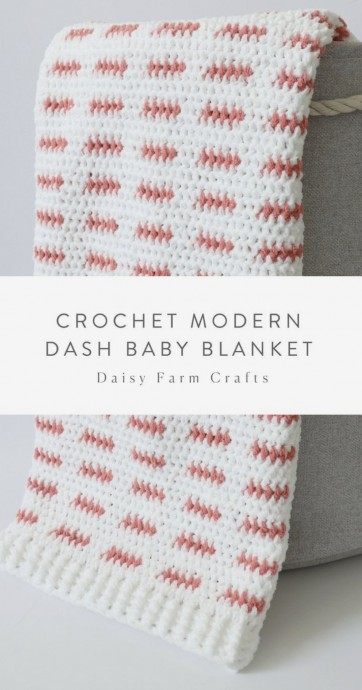 Easy Guide to Making the Modern Dash Baby Blanket with Crochet Patterns and Techniques Easy Guide to Making the Modern Dash Baby Blanket with Crochet Patterns and Techniques