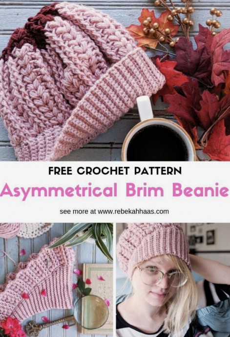 Create a Unique Asymmetrical Beanie for You and Your Little One - Step-by-Step Guide