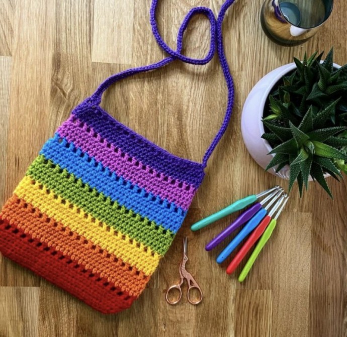 Colorful Rainbow Bag