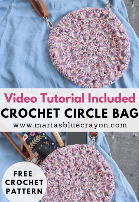 Create Your Stylish Crochet Round Bag: A Beginner-Friendly Tutorial for Every Lady