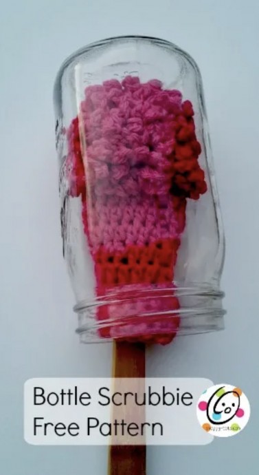 DIY Bottle Scrubber