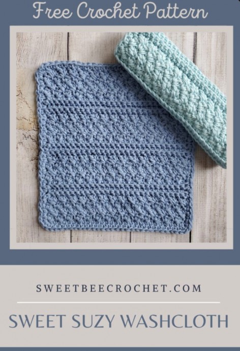 Create Beautiful and Durable Washcloths: The Sweet Suzy Pattern Create Beautiful and Durable Washcloths: The Sweet Suzy Pattern