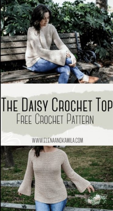 DIY The Daisy Crochet Top