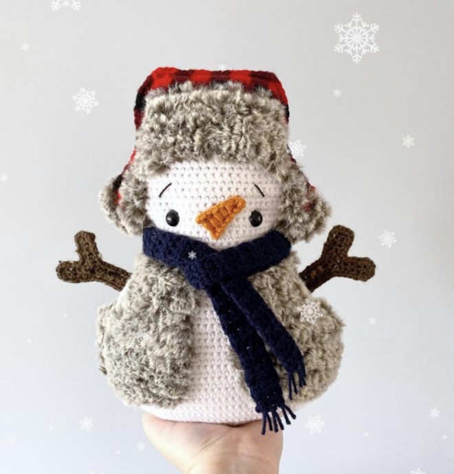 Make a Cozy Snowman