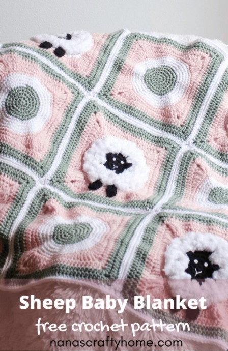 Create a Beautiful Sheep Baby Blanket: A Step-by-Step DIY Tutorial for Beginners Create a Beautiful Sheep Baby Blanket: A Step-by-Step DIY Tutorial for Beginners