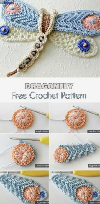 DIY Dragonfly Applique