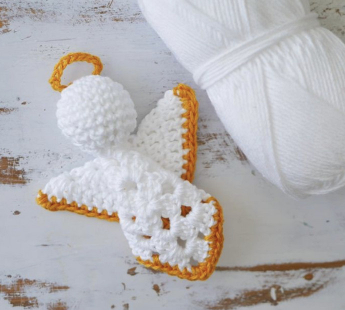 Easy Granny Square Angel