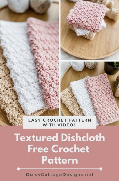 Simple Textured Dishcloth