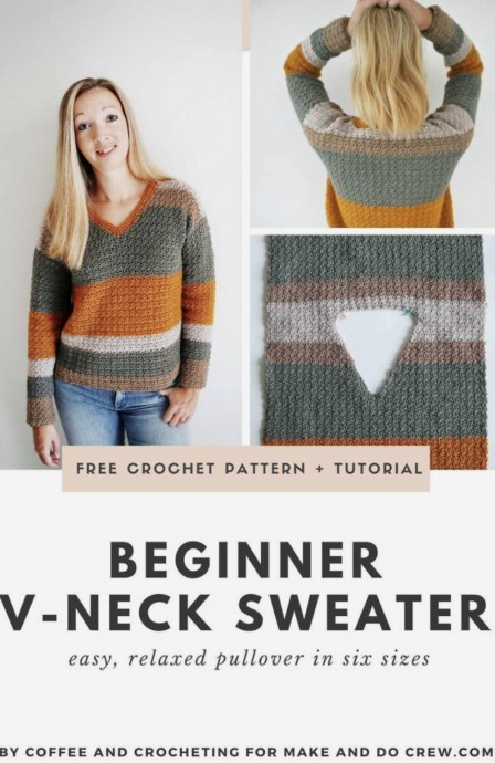 DIY V-Neck Pullover