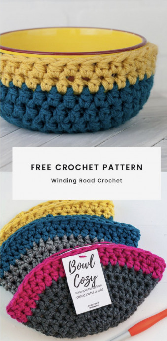 DIY Crochet Bowl Cozy