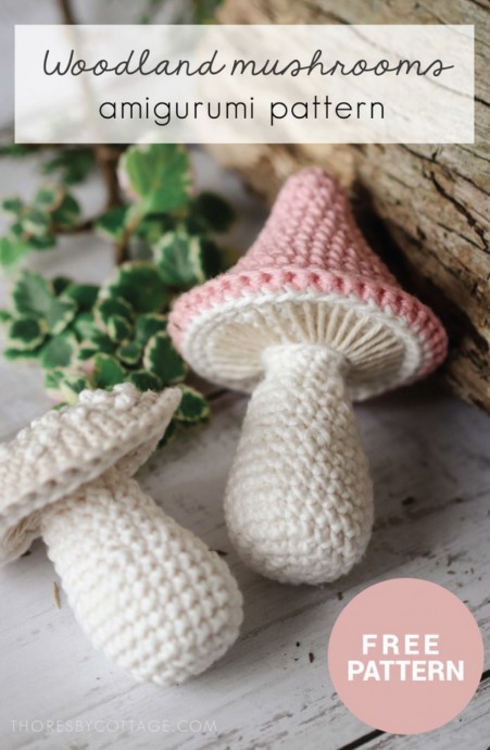 Free Amigurumi Woodland Mushroom Pattern – Create Adorable Soft Toys for Kids Free Amigurumi Woodland Mushroom Pattern – Create Adorable Soft Toys for Kids