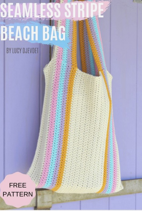 Create Your Own Colorful Beach Bag: A Simple Crochet Tote Tutorial Create Your Own Colorful Beach Bag: A Simple Crochet Tote Tutorial