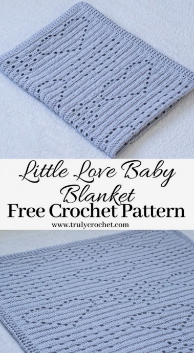 Create the Adorable Little Love Baby Blanket with This Free Crochet Pattern Create the Adorable Little Love Baby Blanket with This Free Crochet Pattern