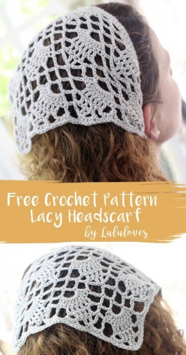 Make a Lacy Headscarf