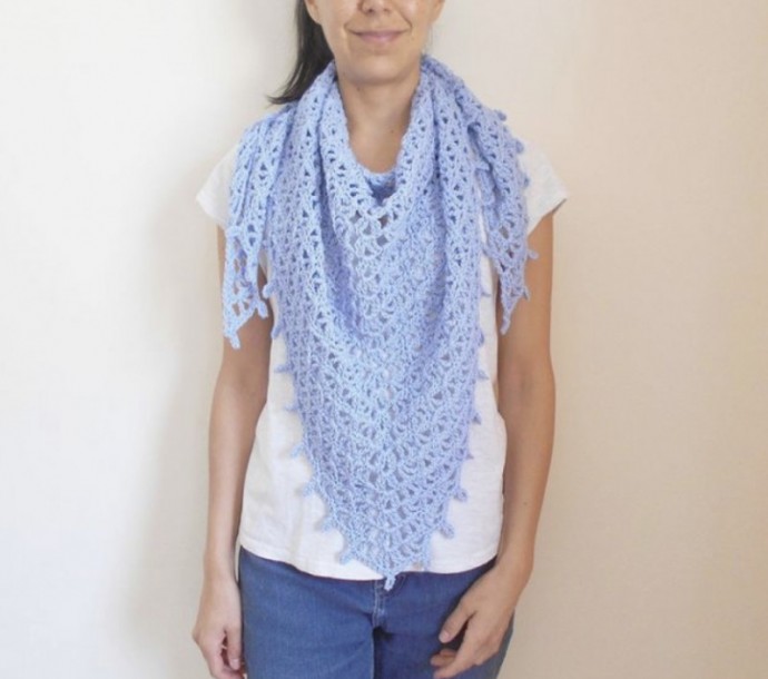 Easy Sea Stars Shawl