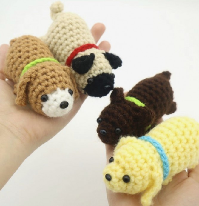 Make a Scrap Dog Amigurumi