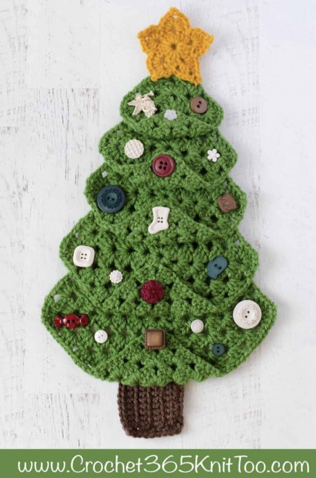 Create Charming Christmas Trees with Granny Squares: A Step-by-Step Guide Create Charming Christmas Trees with Granny Squares: A Step-by-Step Guide