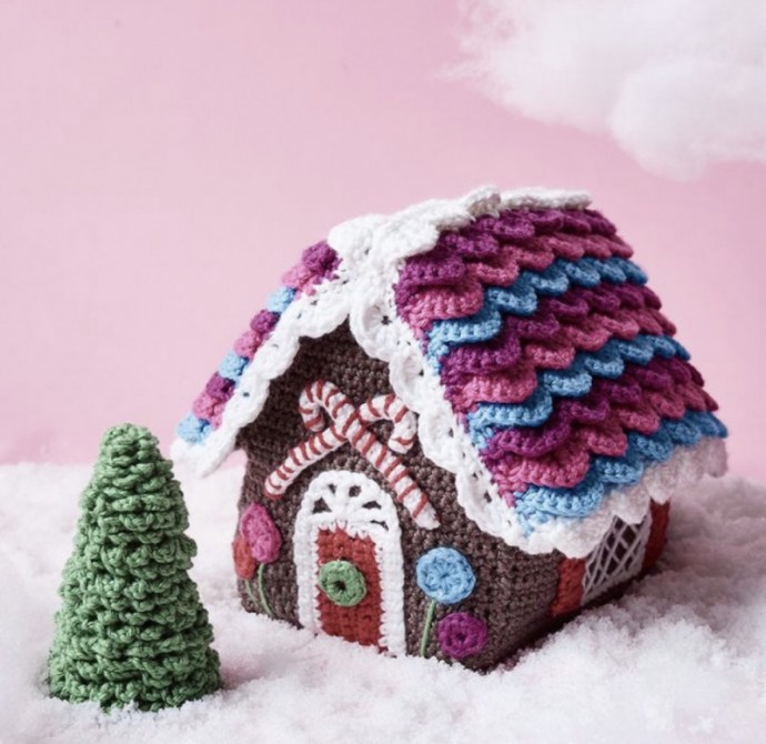 Colorful Gingerbread House