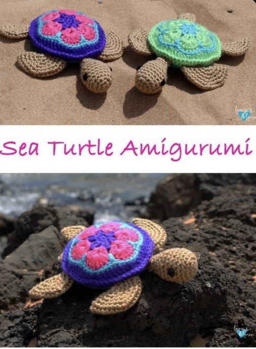 Super Cute Sea Turtle Amigurumi