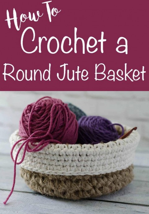 Create Your Own Round Jute Basket: A Perfect DIY Project for Crocheters Create Your Own Round Jute Basket: A Perfect DIY Project for Crocheters