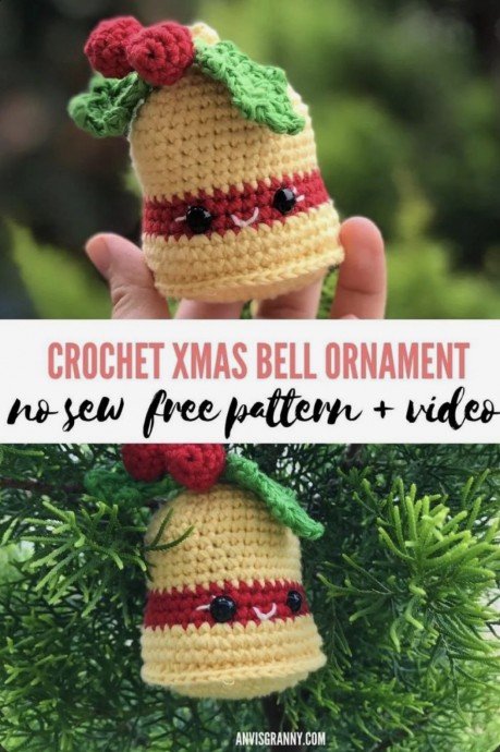 Create Beautiful Crochet Bell Ornaments for Christmas with Our Easy Step-by-Step Tutorial Create Beautiful Crochet Bell Ornaments for Christmas with Our Easy Step-by-Step Tutorial