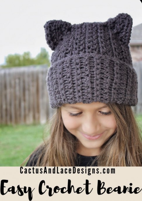 Cute Cat Ear Beanie