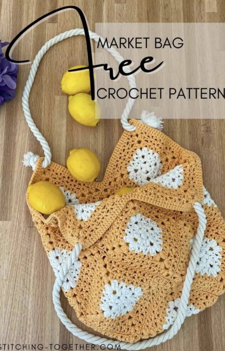 Gorgeous Crochet Market Bag