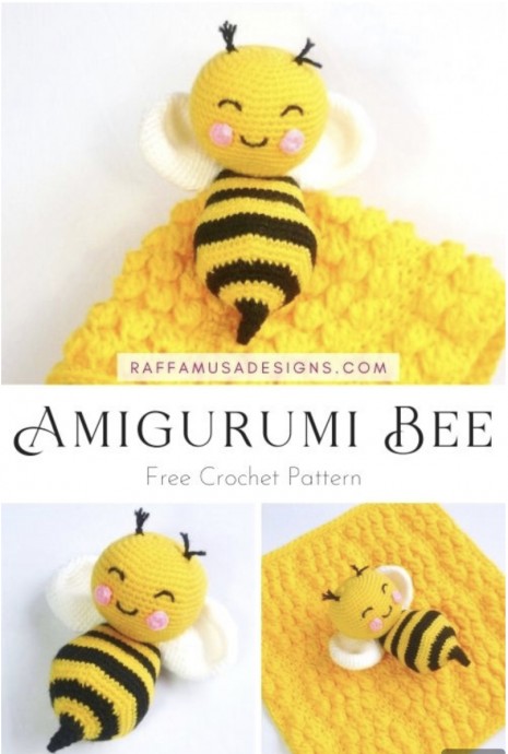 Cute Amigurumi Bee