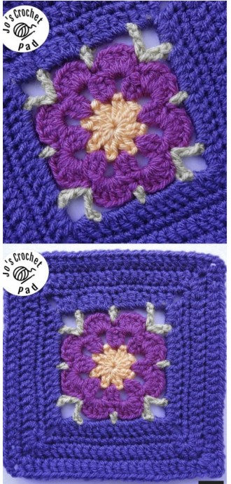 Create Stunning Chain Flower Motif Squares for Your Next Project Create Stunning Chain Flower Motif Squares for Your Next Project