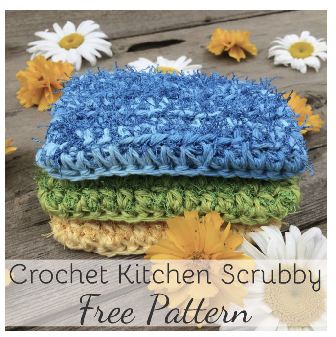 Super Easy Kitchen Scrubby