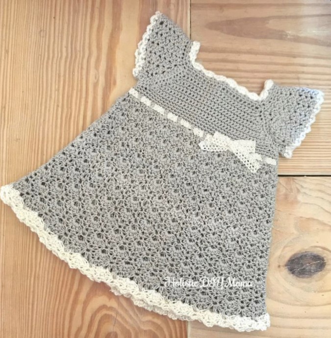 Lovely Crochet Baby Girl Dress