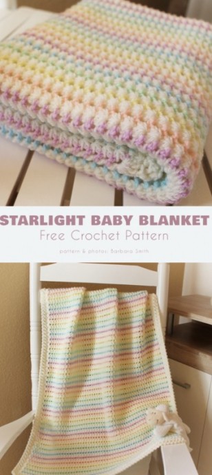 Cute Starlight Baby Blanket