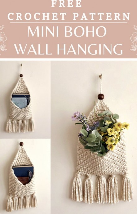 Beautiful Mini Boho Wall Hanging
