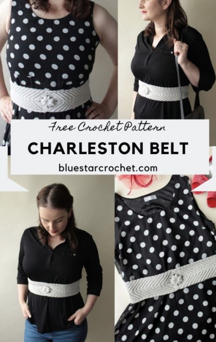 Beautiful Crochet Belt