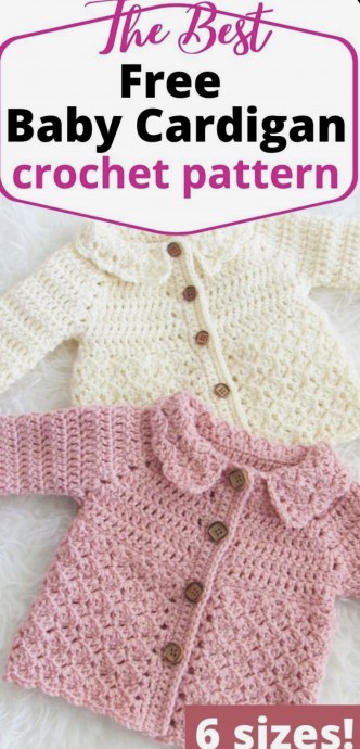 Make a Cute Baby Cardigan