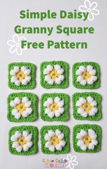 Master the Simple Daisy Granny Square: Your Step-by-Step Crochet Guide Master the Simple Daisy Granny Square: Your Step-by-Step Crochet Guide