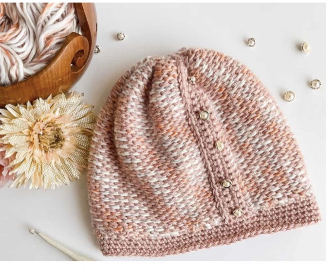 Tunisian Crochet Hat