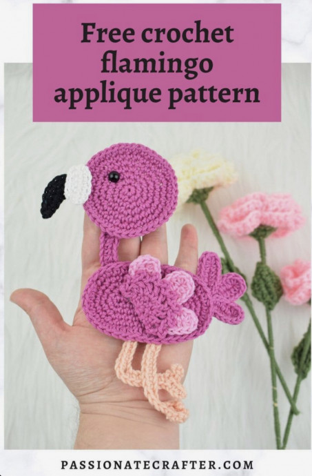 Create Adorable Flamingo Appliqués for Your Crafts and Accessories Create Adorable Flamingo Appliqués for Your Crafts and Accessories