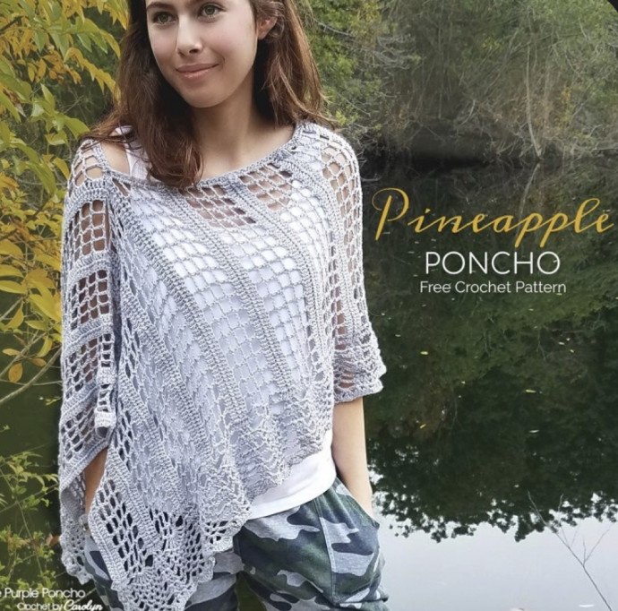 Gorgeous Pineapple Poncho